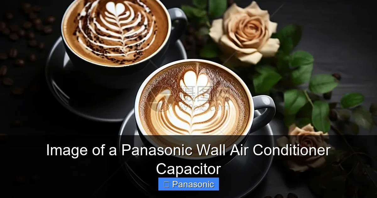 Image of a Panasonic Wall Air Conditioner Capacitor