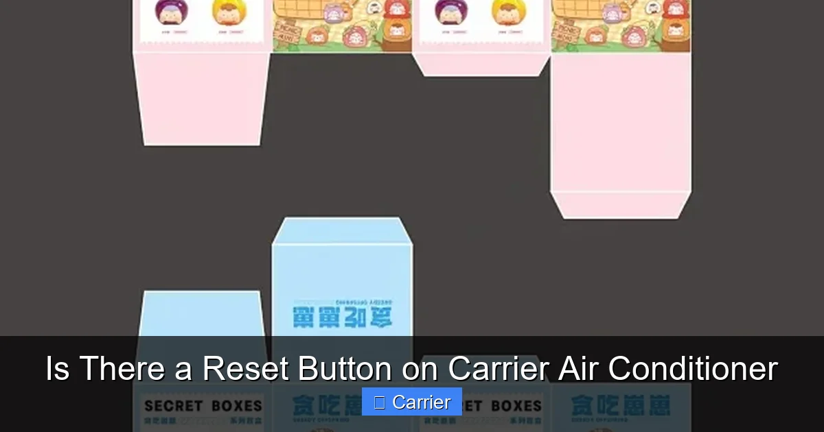 Is There a Reset Button on Carrier Air Conditioner