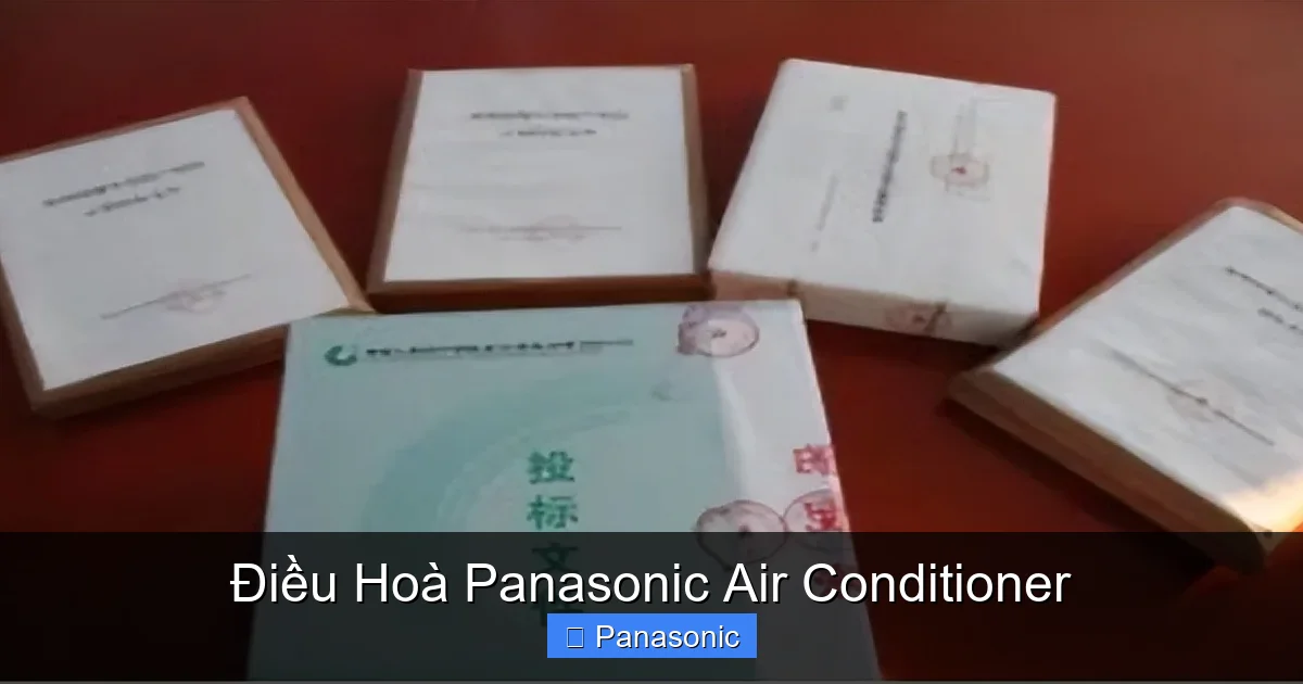 Điều Hoà Panasonic Air Conditioner