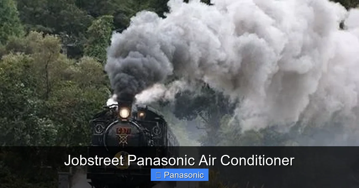 Jobstreet Panasonic Air Conditioner