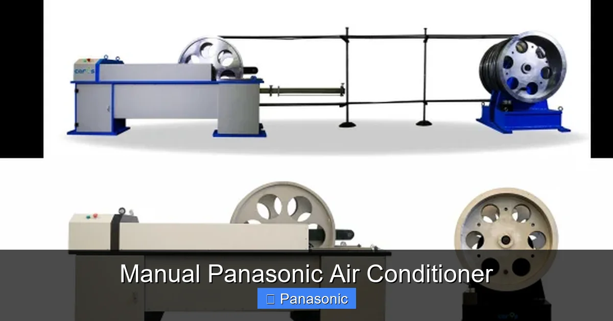 Manual Panasonic Air Conditioner