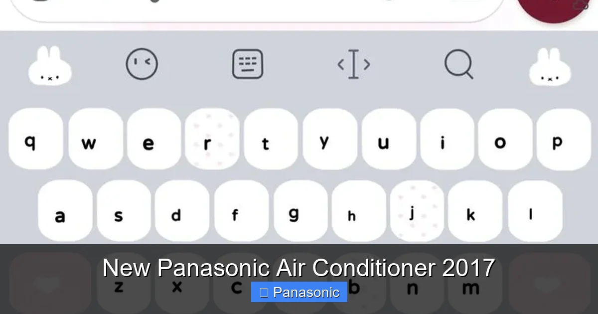 New Panasonic Air Conditioner 2017