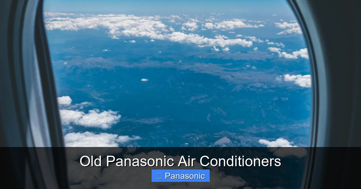 Old Panasonic Air Conditioners