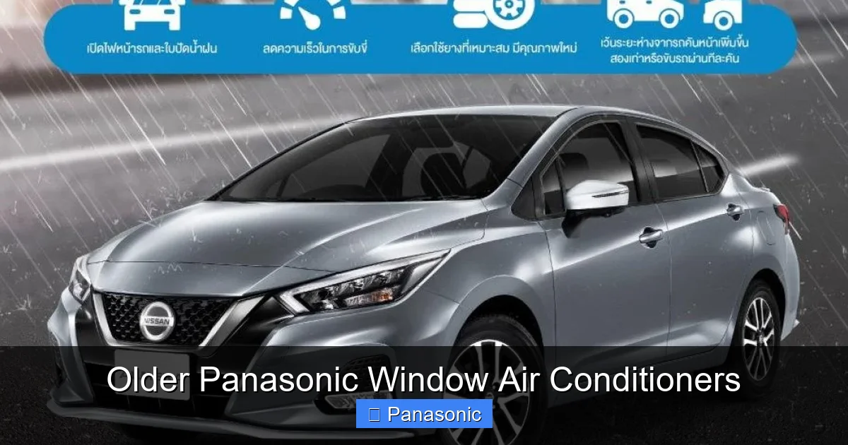 Older Panasonic Window Air Conditioners