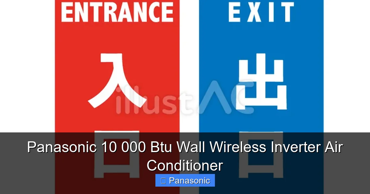 Panasonic 10 000 Btu Wall Wireless Inverter Air Conditioner