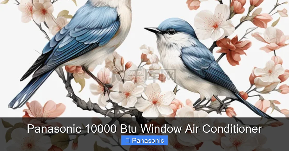 Panasonic 10000 Btu Window Air Conditioner