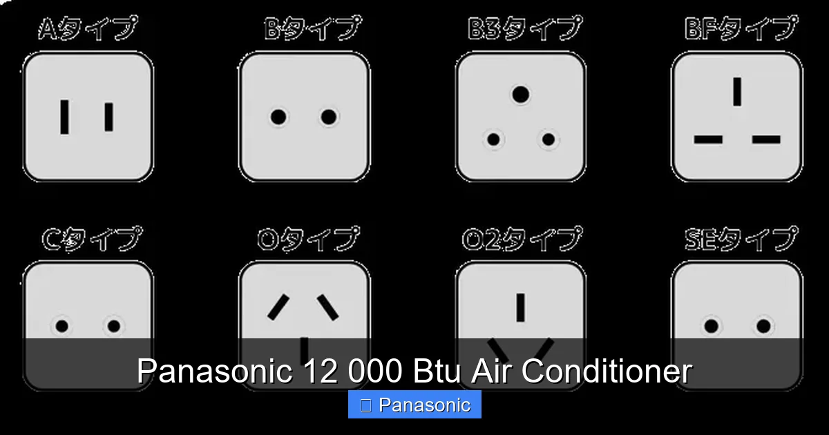 Panasonic 12 000 Btu Air Conditioner