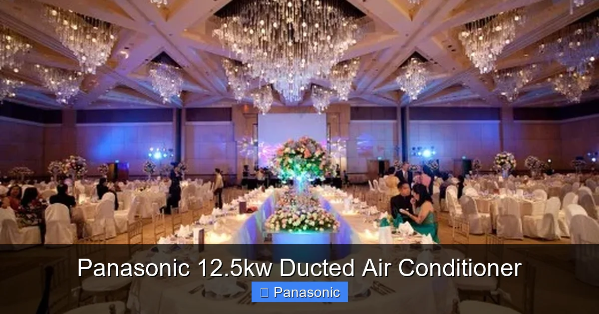 Panasonic 12.5kw Ducted Air Conditioner