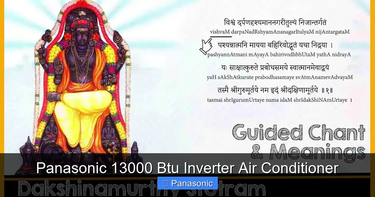 Panasonic 13000 Btu Inverter Air Conditioner