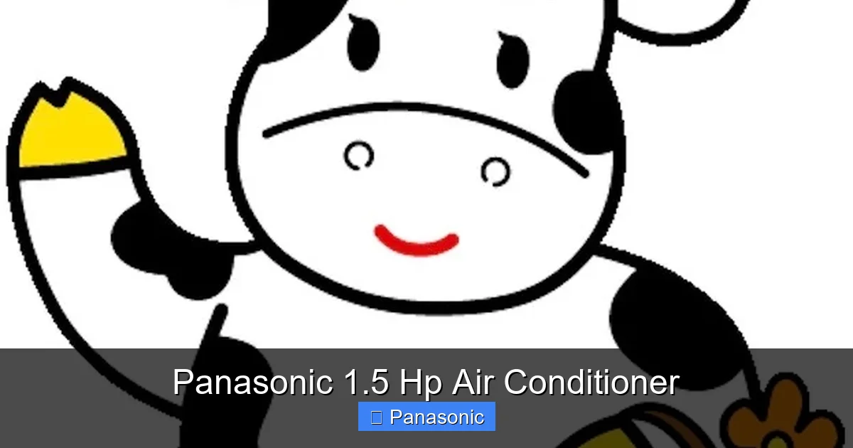 Panasonic 1.5 Hp Air Conditioner