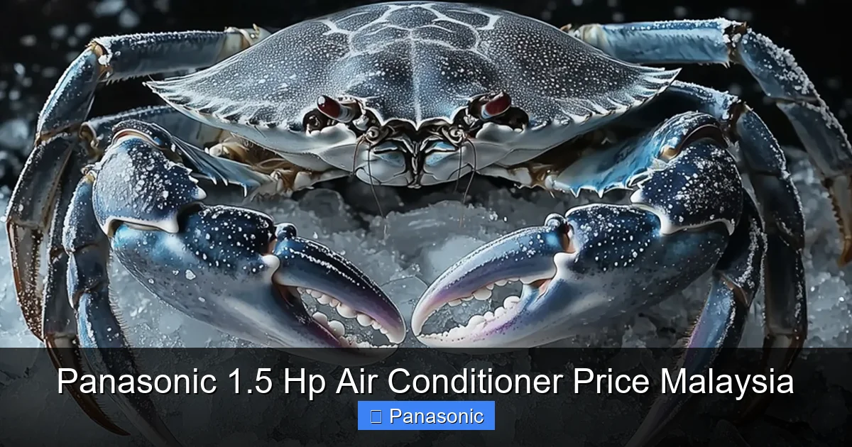 Panasonic 1.5 Hp Air Conditioner Price Malaysia