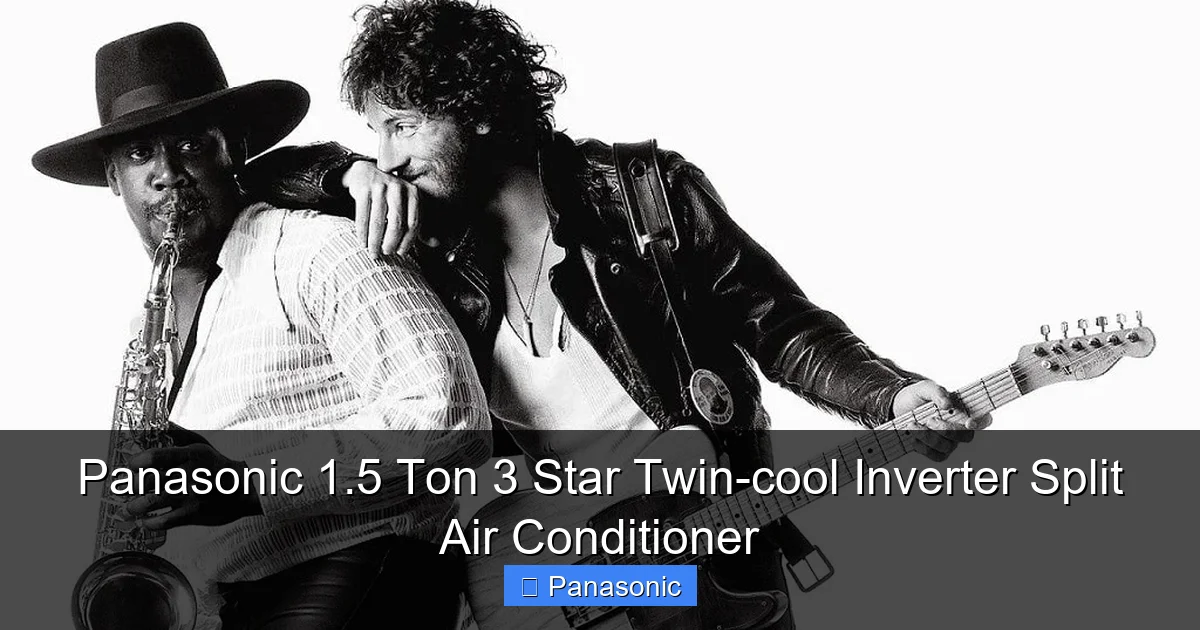 Panasonic 1.5 Ton 3 Star Twin-cool Inverter Split Air Conditioner