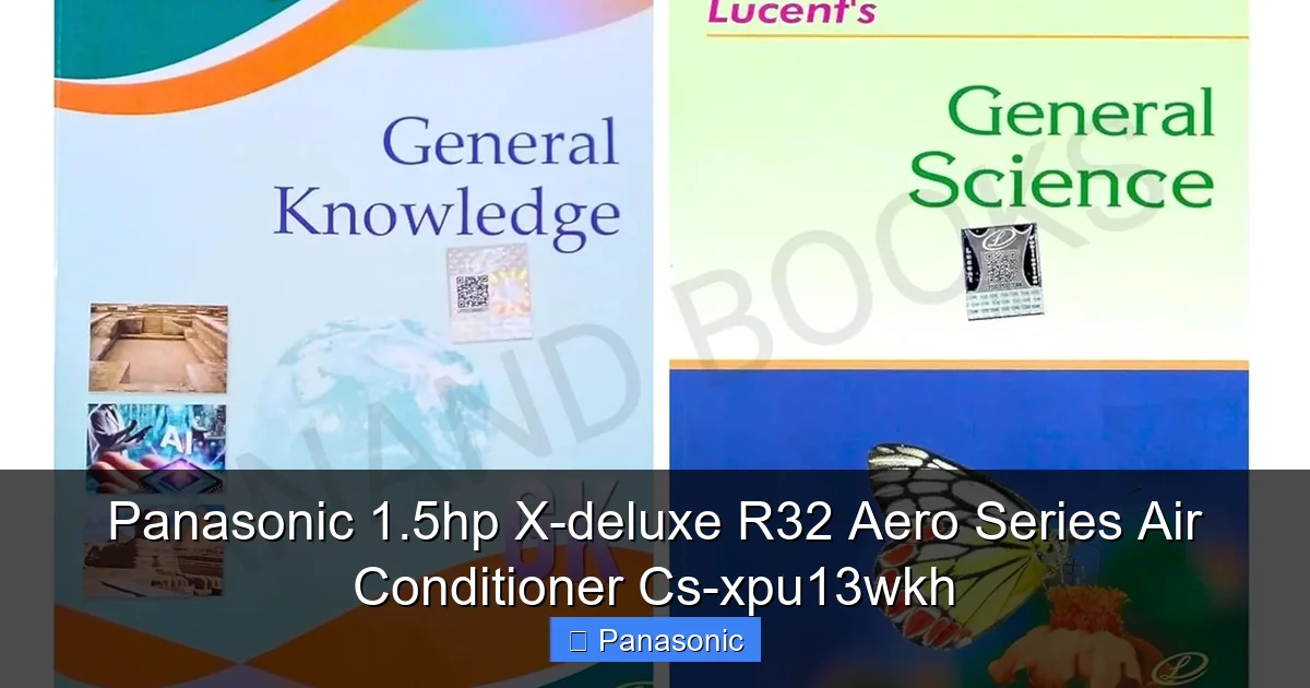 Panasonic 1.5hp X-deluxe R32 Aero Series Air Conditioner Cs-xpu13wkh