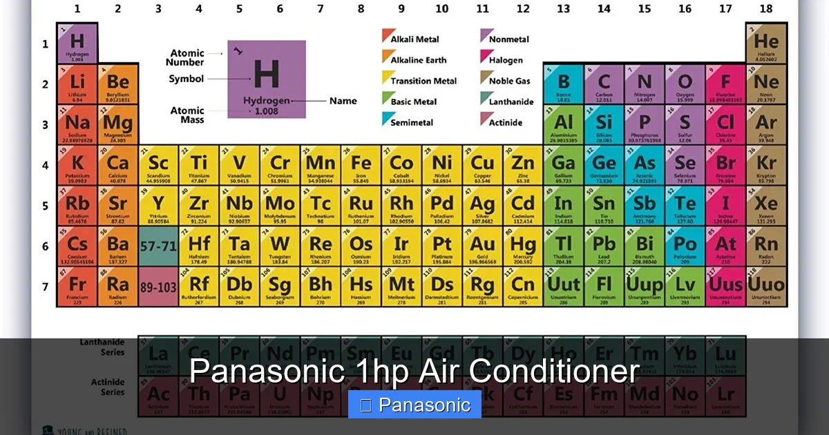 Panasonic 1hp Air Conditioner