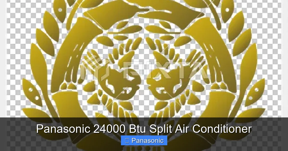 Panasonic 24000 Btu Split Air Conditioner