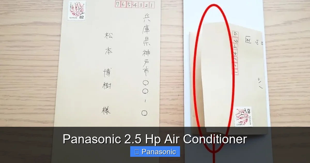 Panasonic 2.5 Hp Air Conditioner