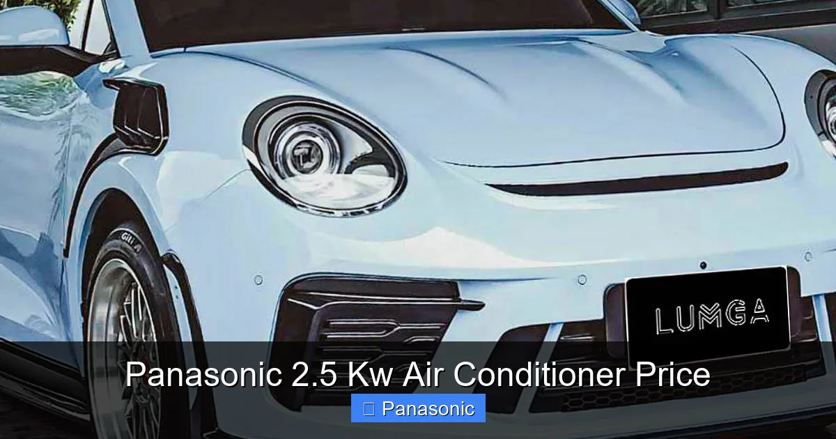 Panasonic 2.5 Kw Air Conditioner Price