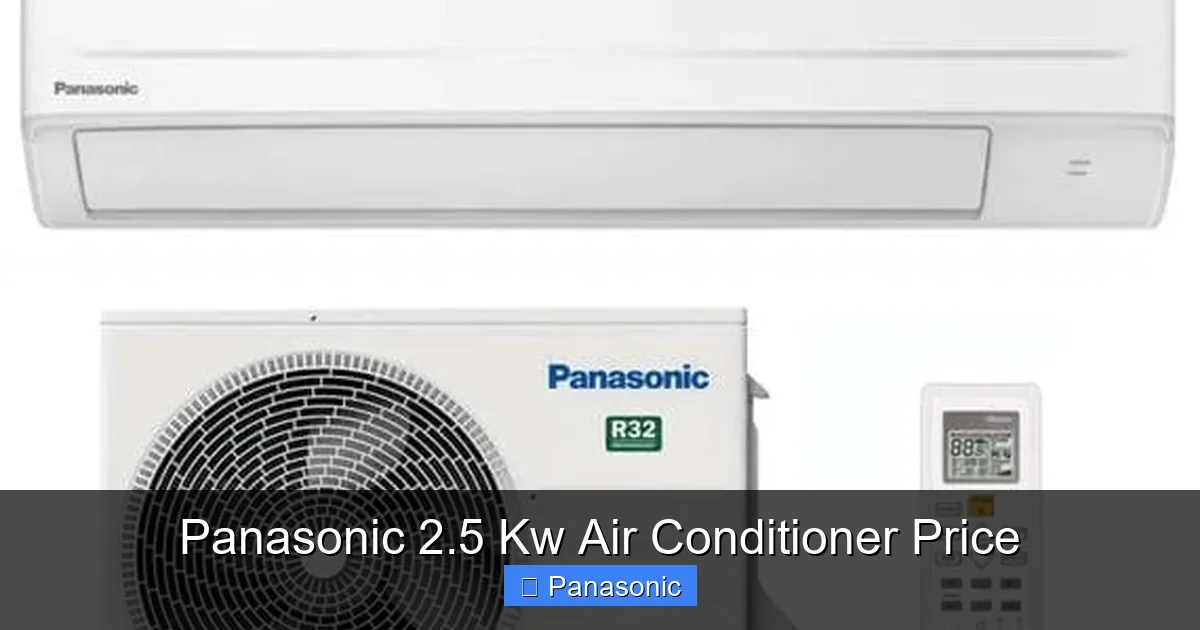 Panasonic 2.5 Kw Air Conditioner Price