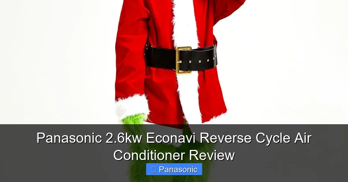 Panasonic 2.6kw Econavi Reverse Cycle Air Conditioner Review