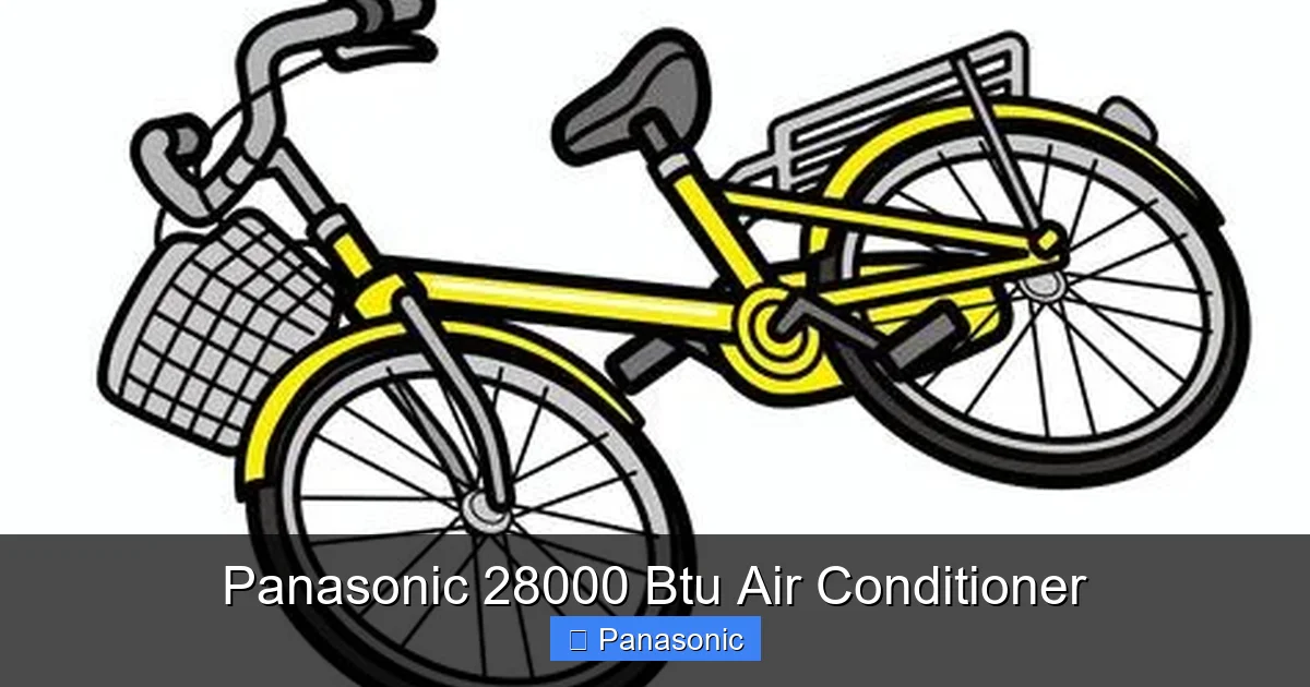 Panasonic 28000 Btu Air Conditioner