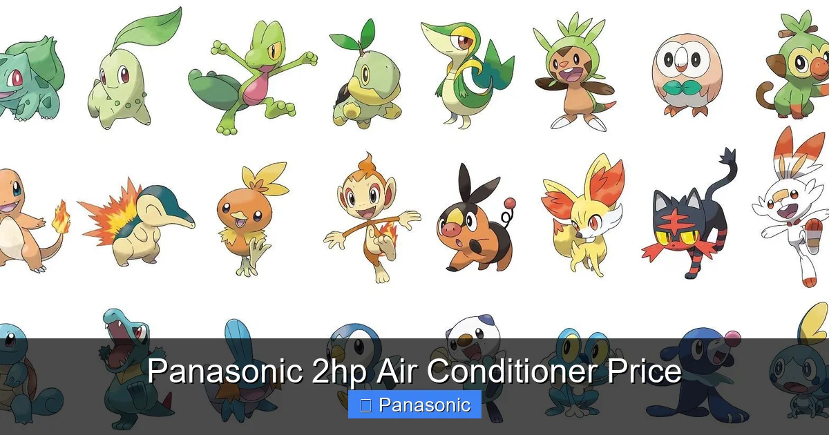 Panasonic 2hp Air Conditioner Price