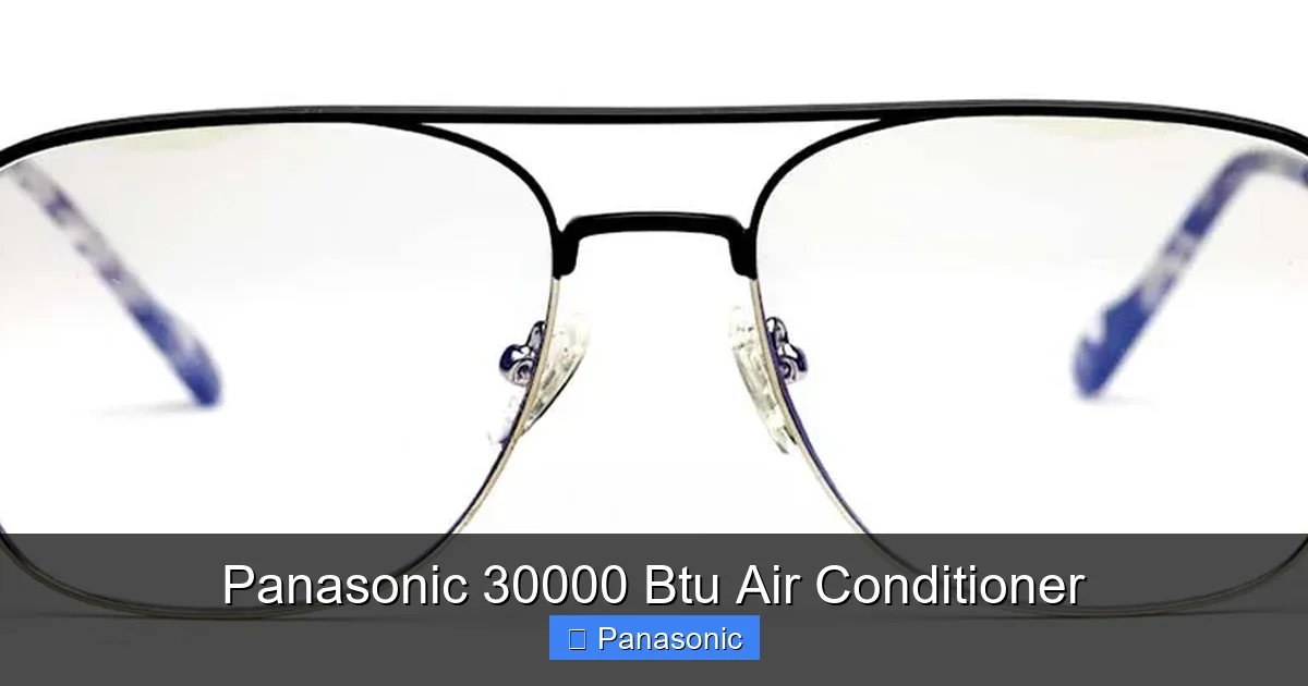 Panasonic 30000 Btu Air Conditioner