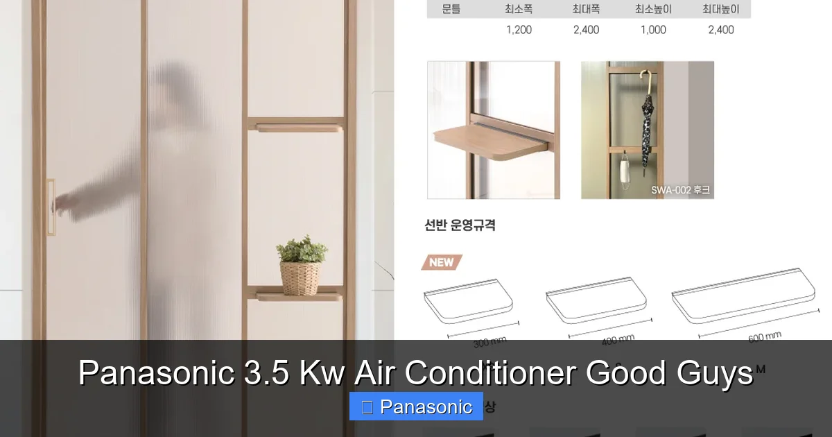 Panasonic 3.5 Kw Air Conditioner Good Guys