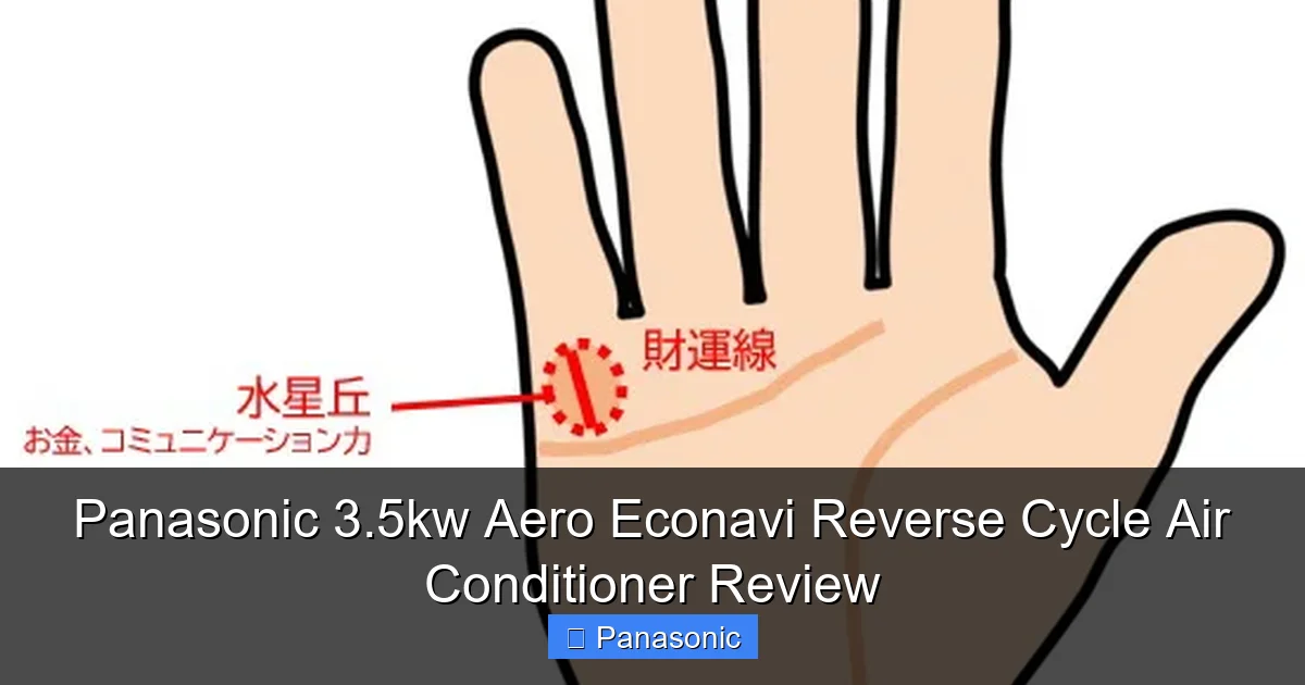 Panasonic 3.5kw Aero Econavi Reverse Cycle Air Conditioner Review