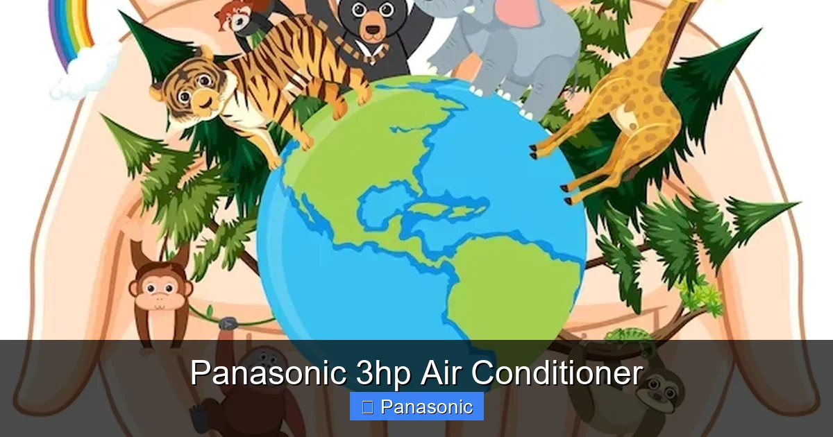 Panasonic 3hp Air Conditioner