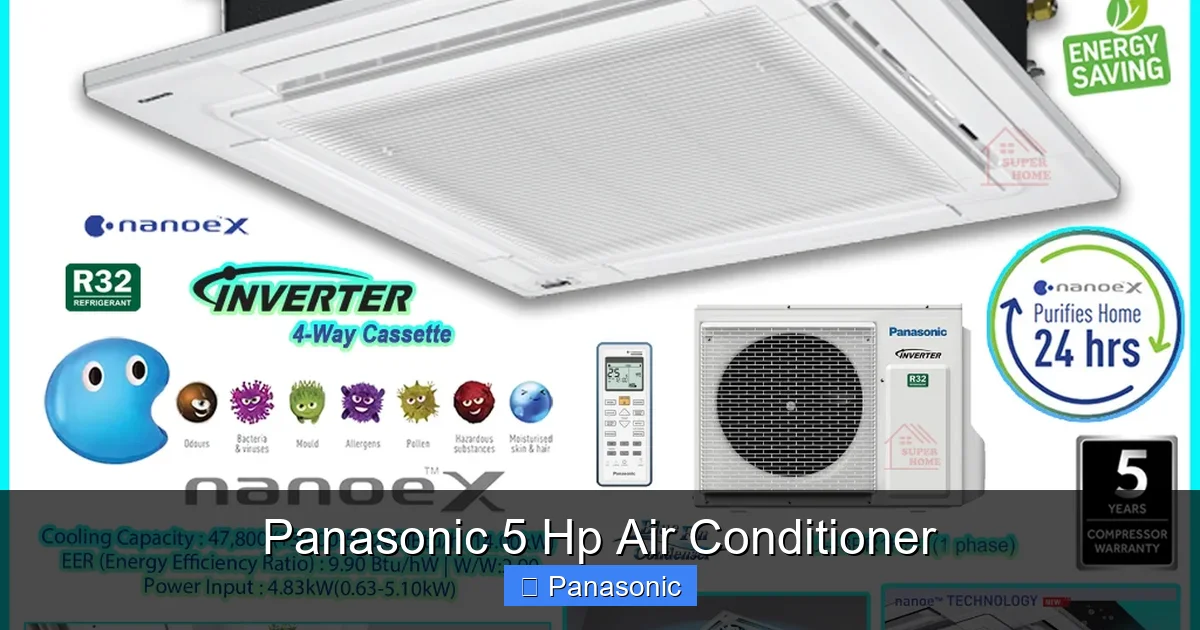 Panasonic 5 Hp Air Conditioner