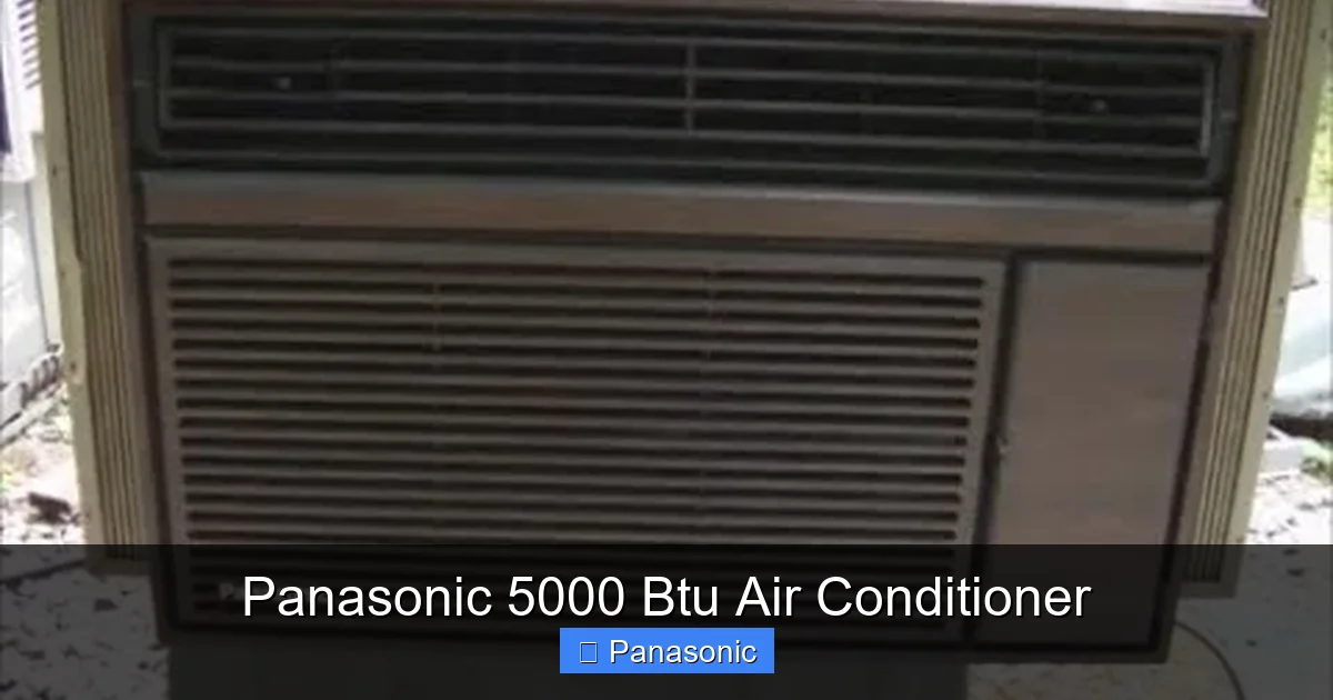 Panasonic 5000 Btu Air Conditioner