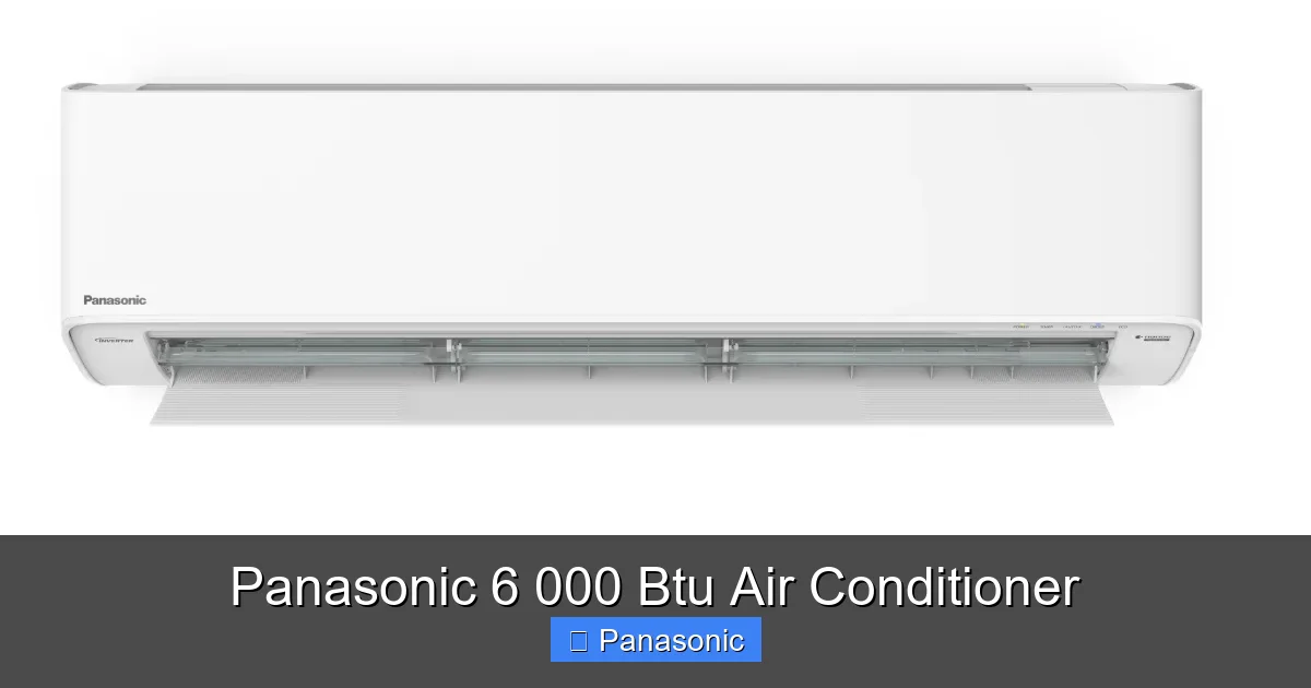 Panasonic 6 000 Btu Air Conditioner
