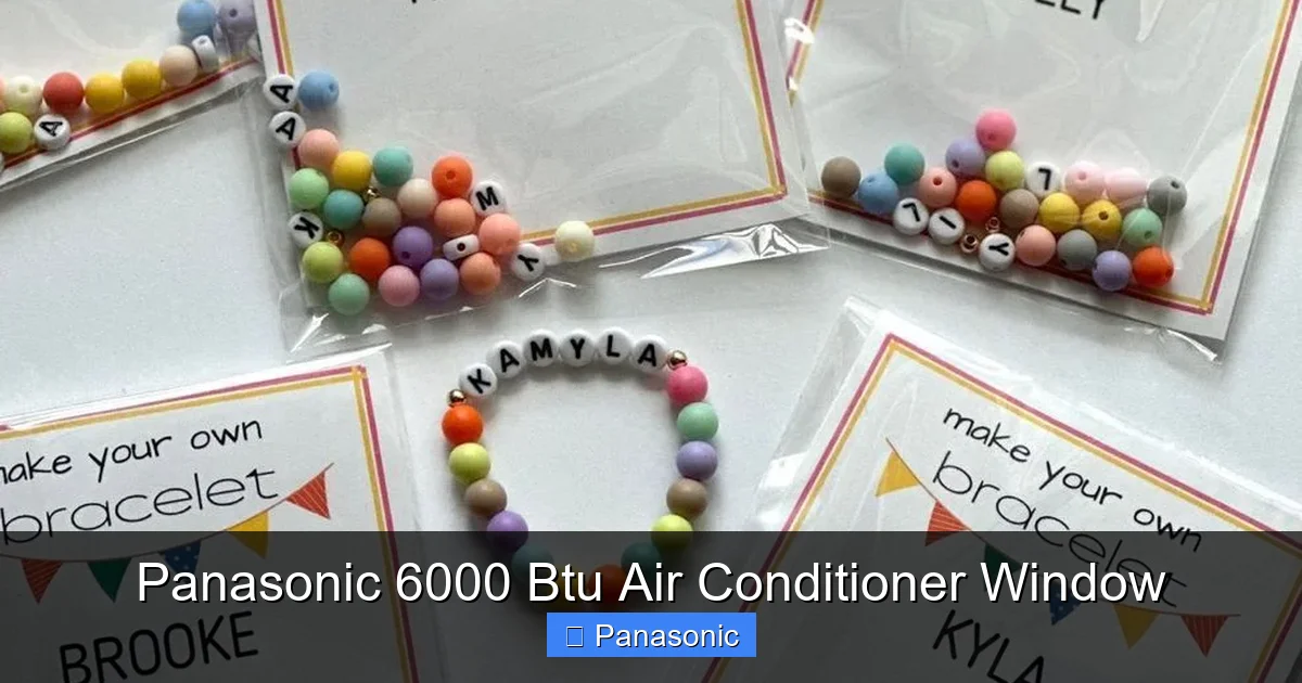 Panasonic 6000 Btu Air Conditioner Window