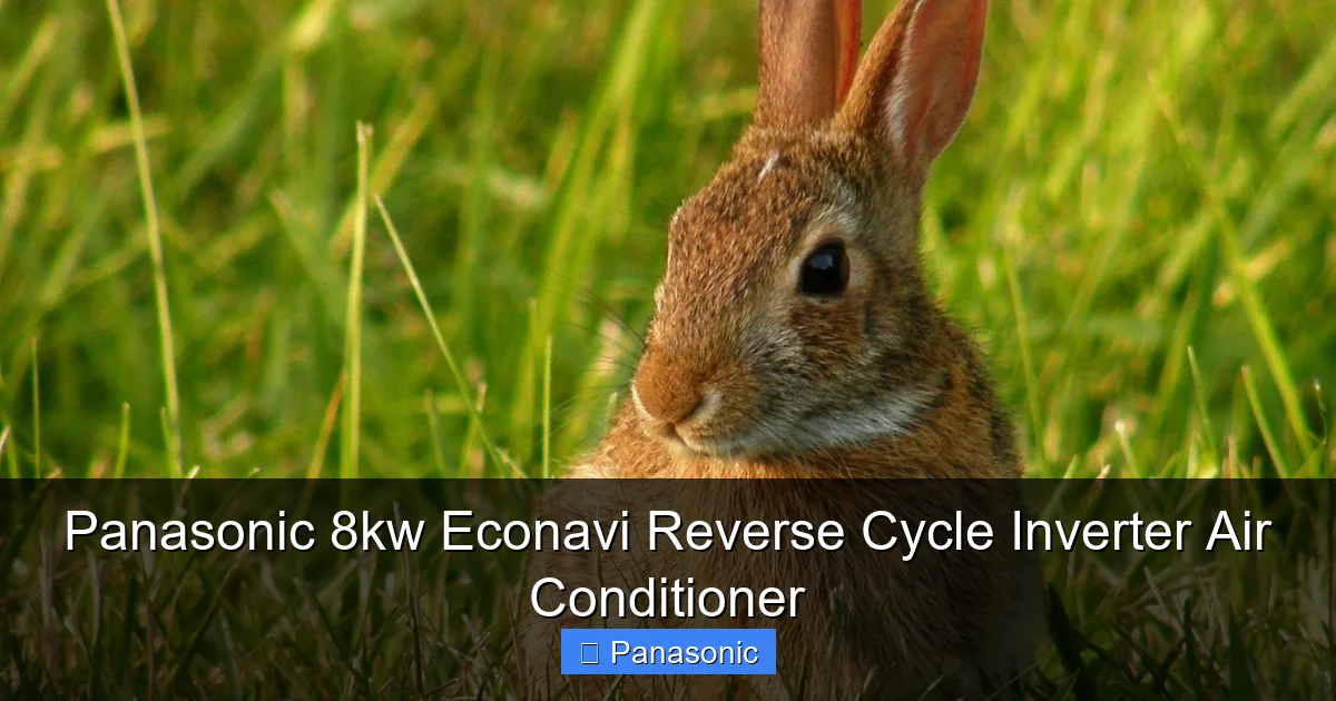 Panasonic 8kw Econavi Reverse Cycle Inverter Air Conditioner