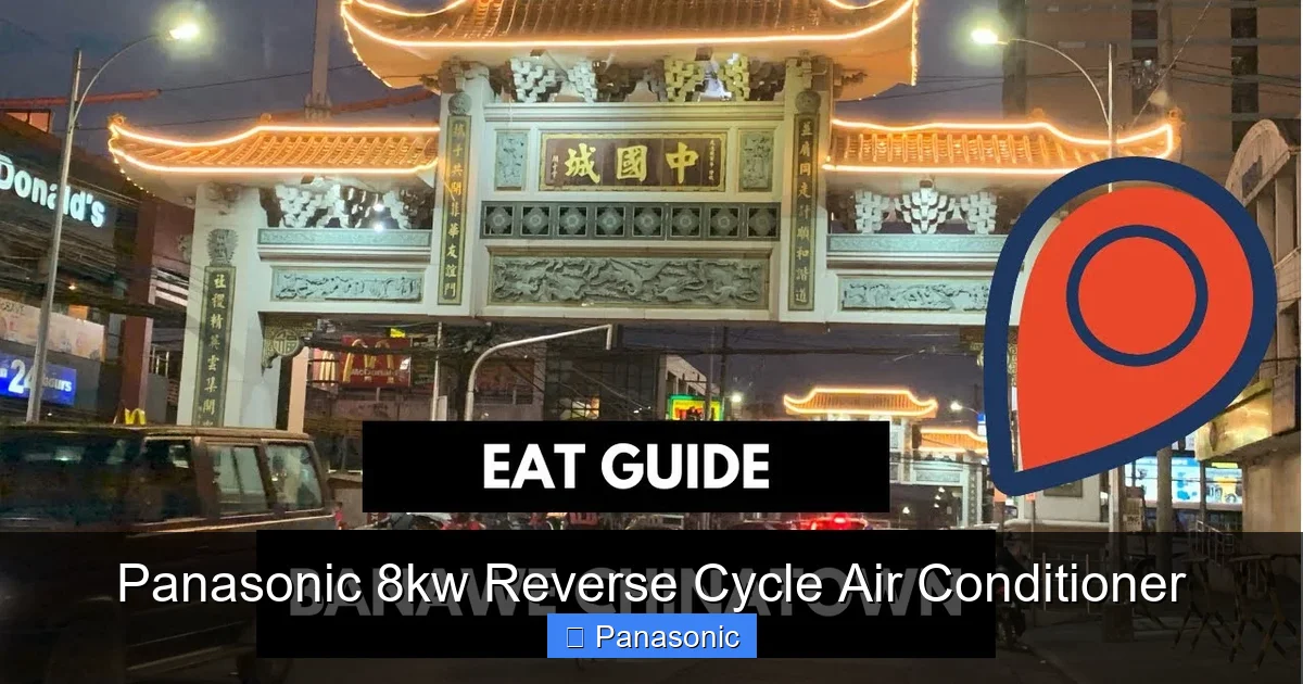 Panasonic 8kw Reverse Cycle Air Conditioner