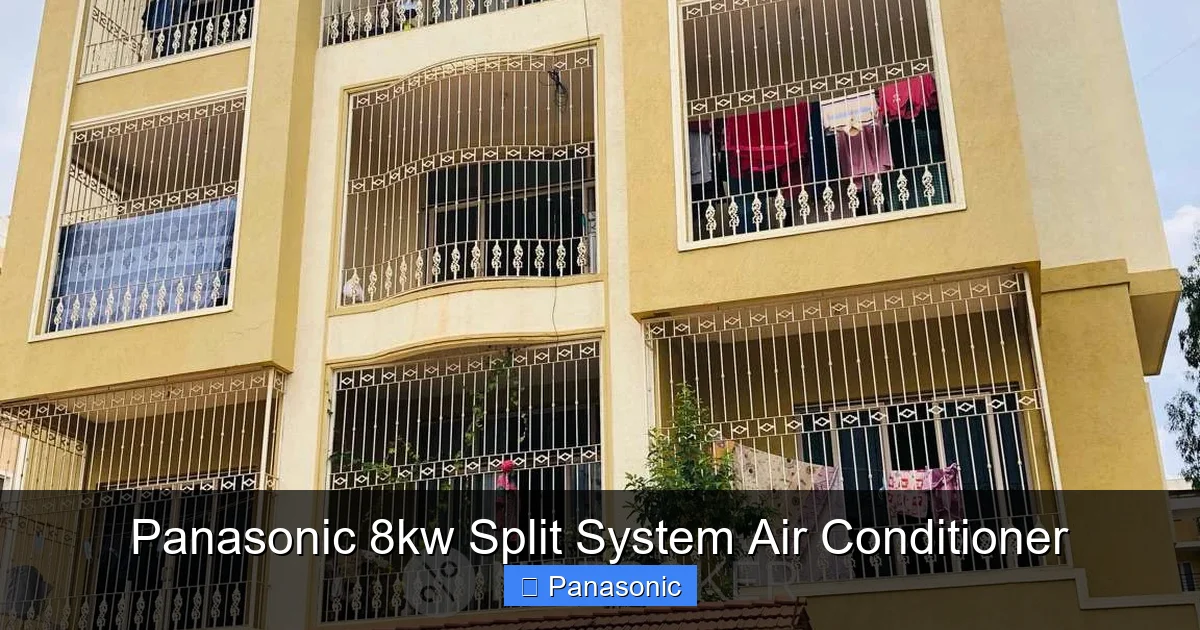 Panasonic 8kw Split System Air Conditioner