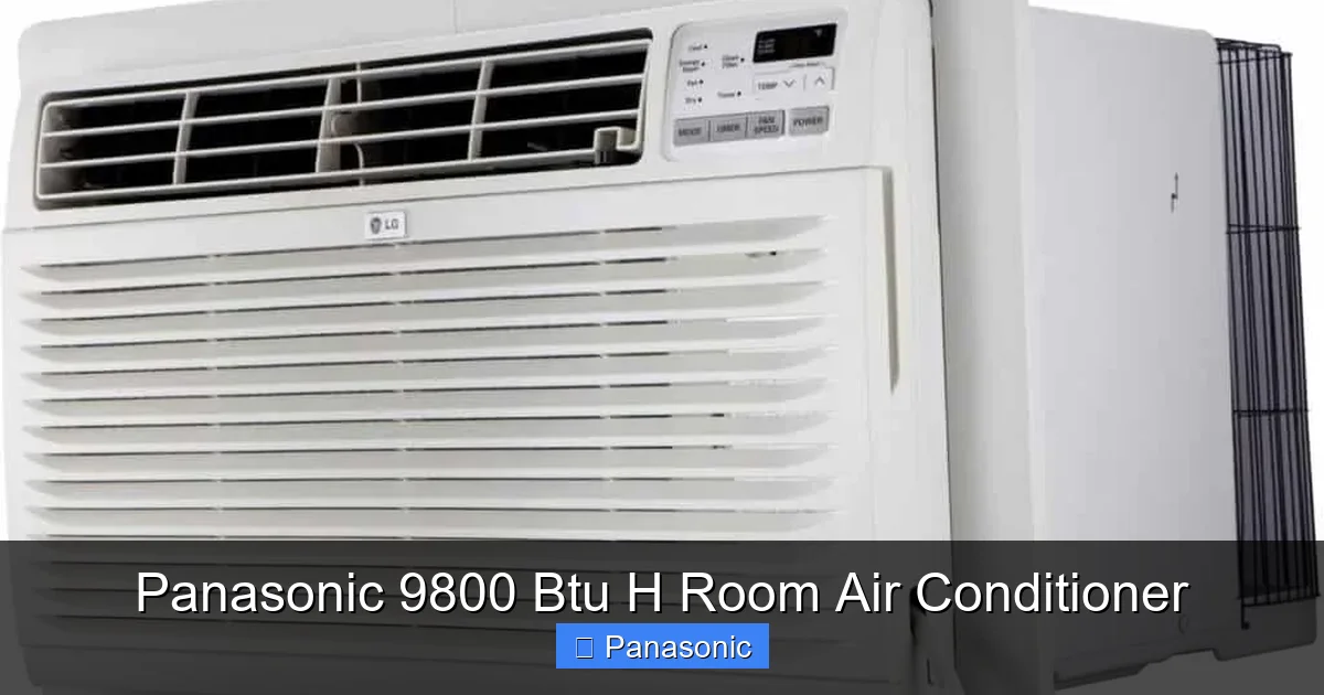 Panasonic 9800 Btu H Room Air Conditioner