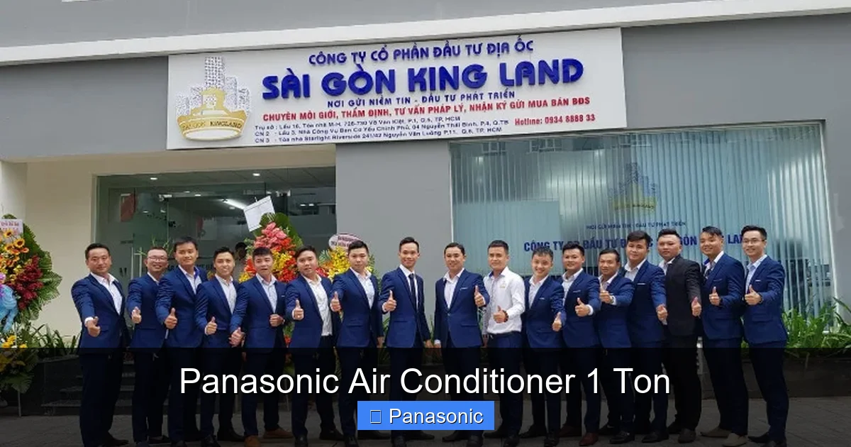 Panasonic Air Conditioner 1 Ton