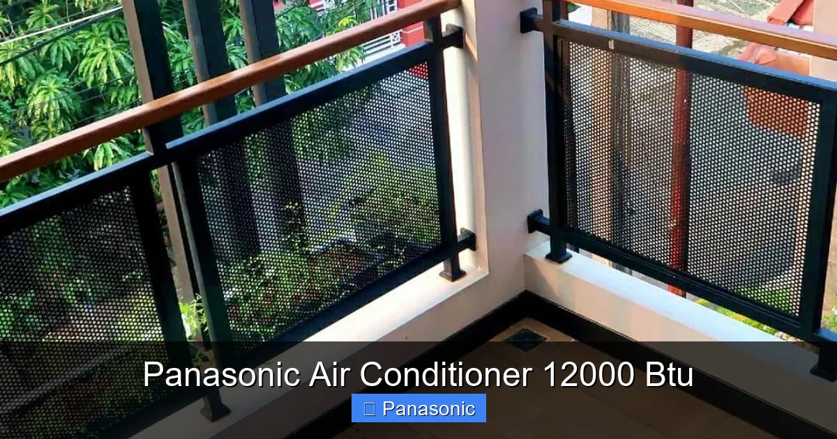 Panasonic Air Conditioner 12000 Btu