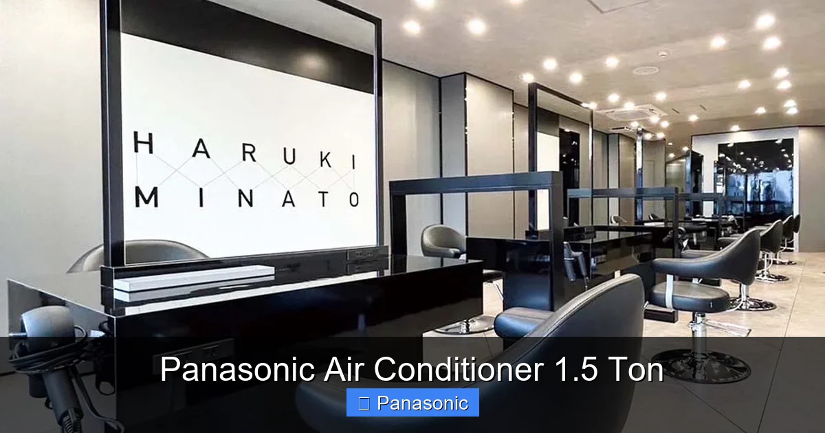 Panasonic Air Conditioner 1.5 Ton