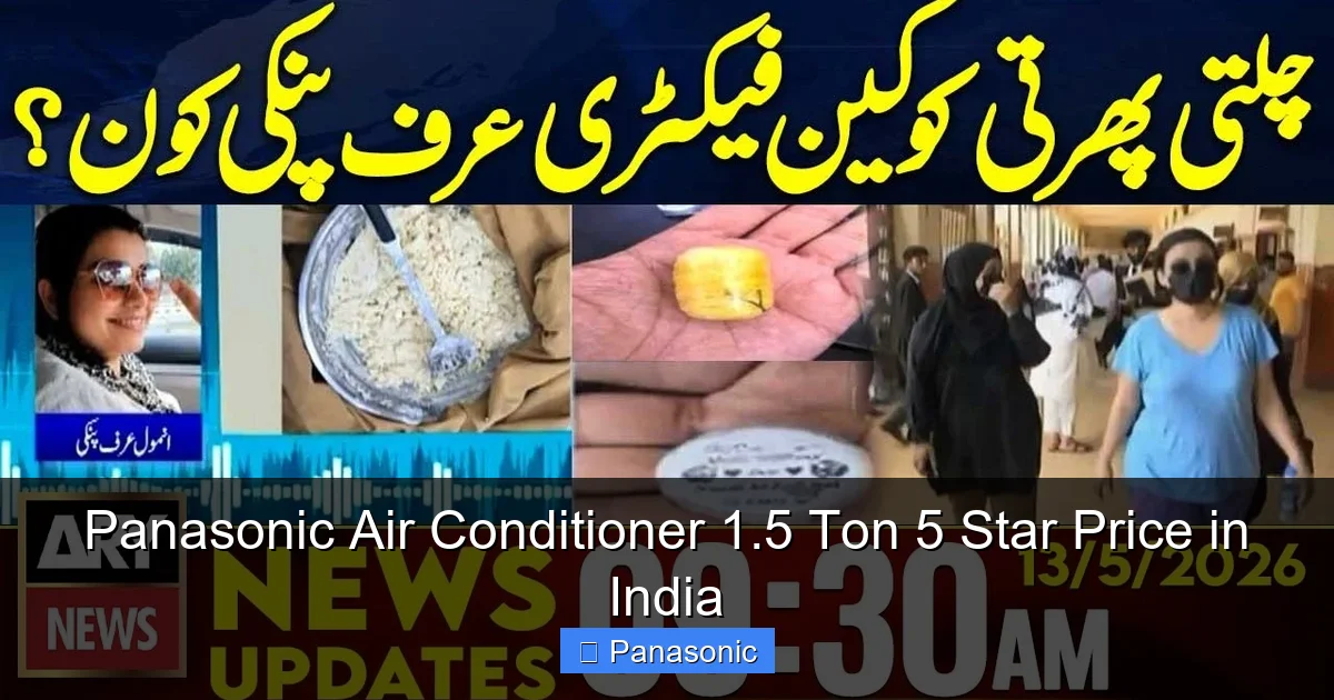 Panasonic Air Conditioner 1.5 Ton 5 Star Price in India