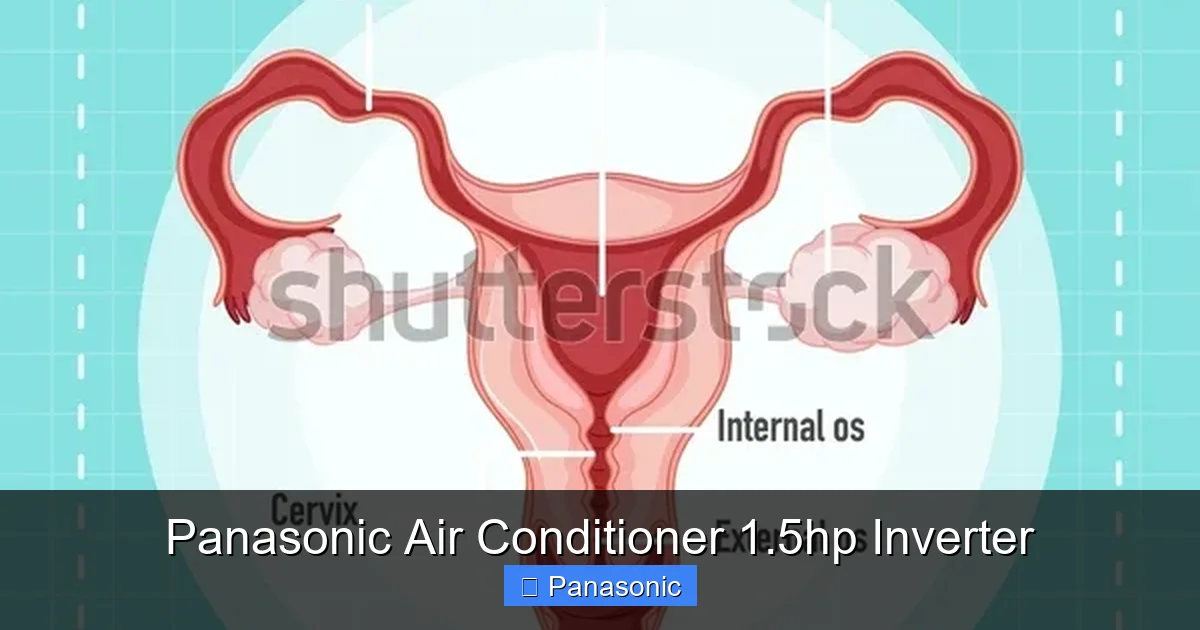 Panasonic Air Conditioner 1.5hp Inverter