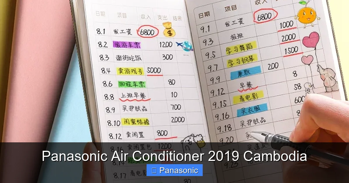 Panasonic Air Conditioner 2019 Cambodia