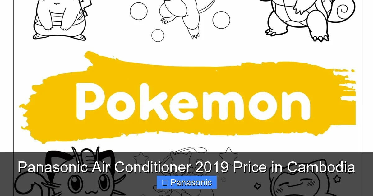 Panasonic Air Conditioner 2019 Price in Cambodia