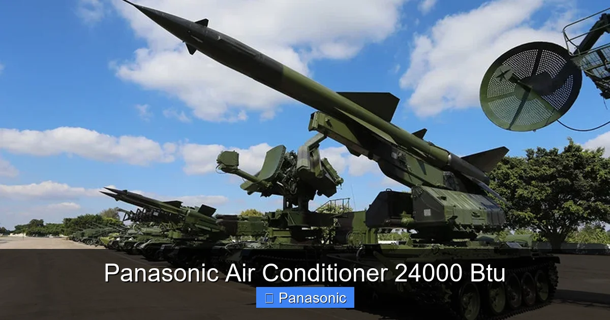 Panasonic Air Conditioner 24000 Btu