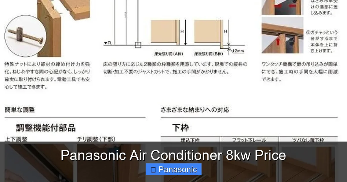 Panasonic Air Conditioner 8kw Price