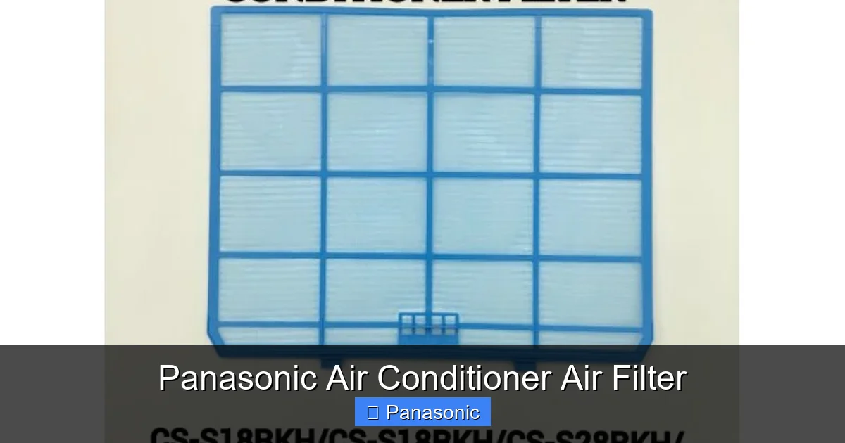 Panasonic Air Conditioner Air Filter