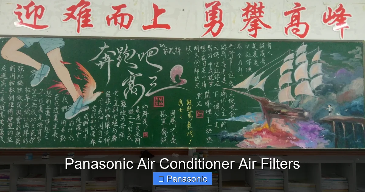 Panasonic Air Conditioner Air Filters