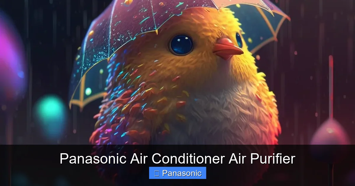 Panasonic Air Conditioner Air Purifier