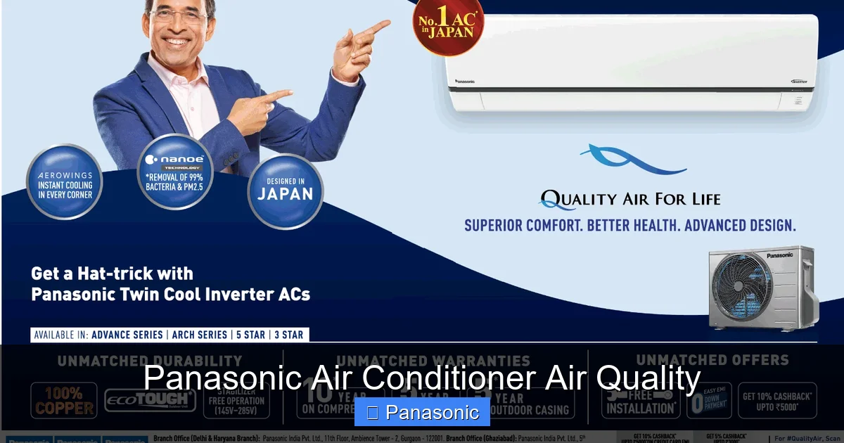 Panasonic Air Conditioner Air Quality